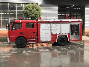Camión de Bomberos 4x2 de 6 Ruedas con Transmisión Manual, 4000L, LHD/RHD, Tanque de Agua de 4m³, Vehículo Contra Incendios para África Oriental/Occidental - Product Image 2