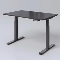 Cadre de bureau électrique personnalisé de haute qualité, stable, à hauteur réglable, à moteur simple et double jambe de bureau debout