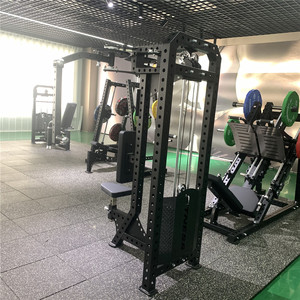 Equipo de Gimnasio Comercial, Máquina de Ejercicios para Pectorales y Deltoides, Equipo de Gimnasio con Placas para Pecho, Espalda y Piernas, Seguro para Uso en Gimnasio - Product Image 4