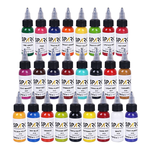 Fabricación OEM Tinta de alta calidad 30ml 1OZ Pigmento Tatuaje Maquillaje permanente Pigmento Tinta de tatuaje para arte corporal - Product Image 2