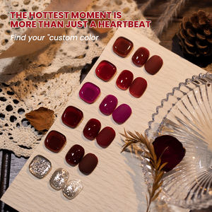 Kutek Gel Resin UV Tanpa Bau Logo Kustom Grosir Tahan Lama Sangat Baik Tidak Beracun untuk Salon Kuku - Product Image 5