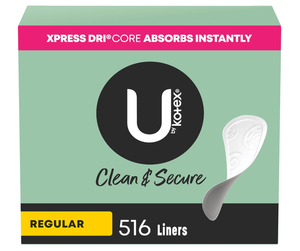 U by <span class=keywords><strong>Kotex</strong></span> Balance Wrapped Panty Liners, longitud regular, 80 unidades - Product Image 2