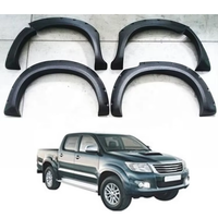 JOP4x4 Garde-boue texturé ABS sur mesure pour HILUX VIGO 2005-2011 Protection contre la boue et accessoire de style extérieur robuste