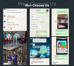 Aresled Nhà thờ công cộng Backdrop LED panel màn hình HD cho thuê quảng cáo ngoài trời LED hiển thị trong nhà Rạp chiếu phim buổi hòa nhạc p3.91 bức tường video - Product Image 6