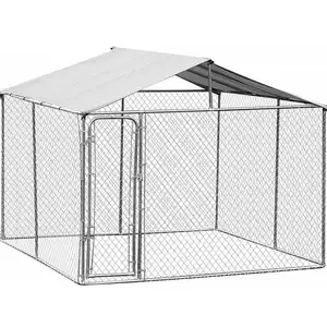 Factory Hot sale Wholesale high-quality Custom Chain Link Large Dog Run Kennel Enclosure Panels For Sale