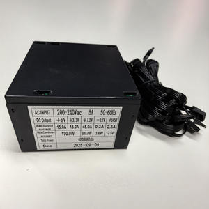 Fuente <span class=keywords><strong>de</strong></span> alimentación para PC certificada blanca <span class=keywords><strong>de</strong></span> 600W 80 PLUS Alto rendimiento a precio asequible - Product Image 1