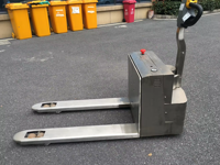 SHUNCHA 2 tonnes 2000kg en acier inoxydable transpalette électrique qualité entrepôt manutention certifiée pour machines de vente au détail CE