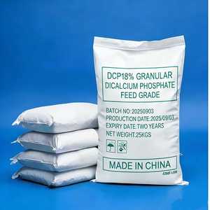 Fosfato Dicálcico de Grado Alimenticio DCP, Fuente Primaria de Calcio y Fósforo, Ingrediente Alimenticio Popular para Abastecimiento Global - Product Image 1