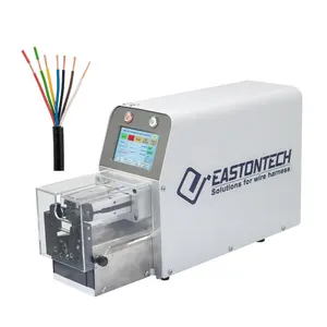 EW-1115 Wire Diameter 0.5-7mm HC-8015 cable coaxial stripping machine copper wire peeling machine
