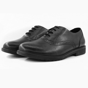 Zapatos de trabajo con punta de seguridad para hombres, <span class=keywords><strong>calzado</strong></span> ortopédico de cuero genuino con plantilla de soporte de arco superior transpirable para diabéticos, novedad - Product Image 3