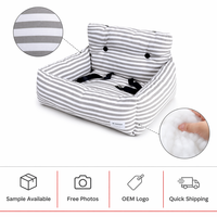 Siège auto pour chat et chien avec logo personnalisé et bandes de transport – Vente en gros