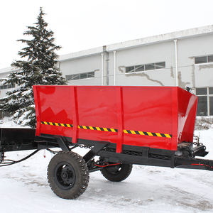 Tractor que tira de zanjas de doble cara, huerto, agricultura, fertilizante orgánico, esparcidor - Product Image 4