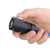 Pour Cnlinko LP24 Rj45 IP66 étanche Type droit Double Port Aviation affichage réseau câble prise LED Industries connecteur