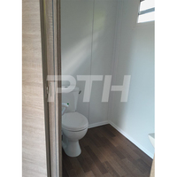 Conteneur plat Portable et élégant de 75mm, maison avec panneau à Sandwich