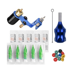 Máquina de tatuaje rotativa, delineador de sombreado, surtido de tatuaje, tubo de agarre, Kit de pistola, Cartucho de tatuaje, agujas, suministro de herramienta de maquillaje permanente - Product Image 1