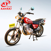 Moto 125cc Double TVS, Modèle GN125, Vente Chaude Afrique, Usine de Guangzhou