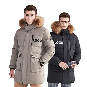 Горячая Распродажа, мужские пальто, зимняя куртка, Мужская одежда, пуховая куртка, пуховое пальто на заказ, модное меховое пальто