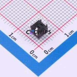 TS09-CBW1EH4.3 Tactile Switch Through hole-4P,4.5x4.5mm Switch Single Pole Single Throw Round Button 1.8N Through Hole - Product Image 2