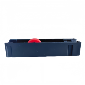 Rueda deslizante alargada negra con carcasa, rodamiento <span class=keywords><strong>de</strong></span> nylon rojo con ranura en U <span class=keywords><strong>para</strong></span> ventana <span class=keywords><strong>de</strong></span> UPVC y <span class=keywords><strong>aluminio</strong></span>, deslizamiento suave - Product Image 3