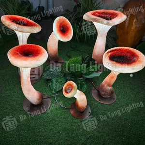 Lumières décoratives LED en forme de mini-champignons pour parcs, sites touristiques et ambiance de jardin nocturne - Product Image 2