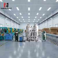 Système de production d'oxygène PSA contrôlé par PLC industriel pour l'enrichissement des champs pétrolifères |   3-3000Nm3/h |   Marque HIGHLIGHT Gaz 220V/380V