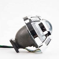 Masques de protection pour lentilles de projecteur bi-xénon pour Panamera Angel Eyes LED Halo Ring 8000k Couleur Aluminium aéronautique IP67 Étanche