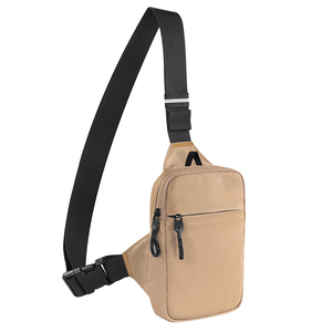 Sacs bandoulière unisexe en cuir PU avec fermeture éclair, motif uni, petit sac de sport pour adolescents, personnalisable avec logo, collection 2026 - Product Image 6