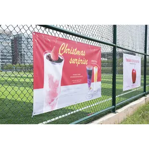 Verkauf Outdoor Display Werbung Zeichen Slogan Material Pvc Flex Banner