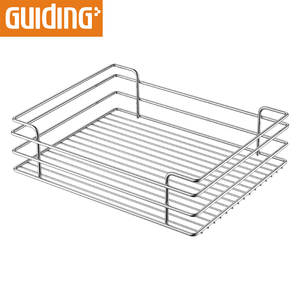 Pull Out Kitchen Wire Basket Drawer Soft Closing Sliding Pantry Corner Tall Unit Carousel wing Out Larder Basket - Product Image 5