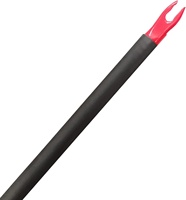 Embout et queue de flèche en plastique HT pour tiges de flèches de 4,2 mm (ID .165 po), lot de 12, pour arcs composés/récurves - Tir à l'arc