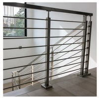 TAKA – poteau de balustrade tubulaire SS304/316 avec poteau carré en acier inoxydable pour balcon/escaliers/clôture, poteau en acier inoxydable