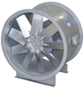 Ventilador Axial de Flujo Eléctrico con Rodamientos de Bolas de Hierro Fundido, a Prueba de Explosiones, Bajo Ruido y Termostabilidad, HUABO 380V-660V OEM/ODM - Product Image 1