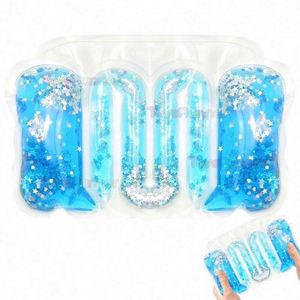 Juguetes Novedosos de Broma, Kit de Juguetes de Tubo de PVC Ecológico Blandos, Regalo para Niñas, Premios para TDAH, Serpiente de Agua para Apretar, Alivio del Estrés - Product Image 3