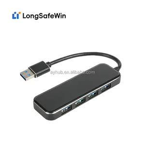 רכזת מאריך USB 5Gbps סוג c USB 3.0 מפצל רב יציאות מתאם 4 ב-1 יציאות רכזת USB במהירות גבוהה למחשב נייד