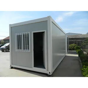 준비 주택 사전 제작 주택 abone 40 피트 배송 컨테이너 프레임 방 20 피트 공원 모델 주택 PVC 조립식 주택