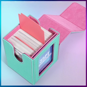 Boîte de Rangement Durable en Cuir PU (100+ Cartes) pour Jeux de Cartes <span class=keywords><strong>Yu</strong></span>-<span class=keywords><strong>Gi</strong></span>-<span class=keywords><strong>Oh</strong></span>!, Pokémon, TCG – Boîtier de Pont UG - Product Image 5