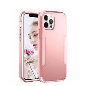 Coque intégrale 3 en 1 en TPU à armure hybride, antichoc, pour Apple <span class=keywords><strong>iPhone</strong></span> 12 Pro 12Pro Max, 360 - Product Image 1