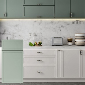 Bình Lắc Mỏng Thiết Kế Phổ Biến Tủ Bếp Tấm Cửa Kiểu Bình Lắc Tấm MDF HDF Bán Buôn Tủ - Product Image 5