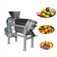 Machine à fabriquer du vinaigre 0,5t Machine à pulper le jus de fruits Machine industrielle commerciale Presse à pommes Presse à cidre de pommes