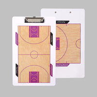 Pizarra Táctica de Baloncesto de PVC, Borrable, Impermeable, para Entrenamiento y Análisis Táctico