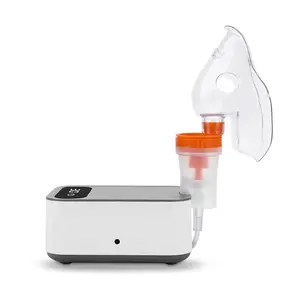Novedades Nebulizadores de asma Temporización digital Mini nebulizador de compresor de CC portátil