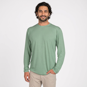 T-shirt en coton pour hommes en gros, États-Unis T-shirt en coton et élasthanne à manches longues, taille réelle, impression personnalisée, t-shirt en coton pour homme - Product Image 1