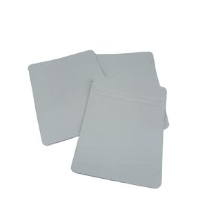 Meilleure finition mate noir blanc couleur debout fermeture à glissière refermable zip-lock feuille d'aluminium mylar sacs d'emballage alimentaire pochettes - Product Image 2