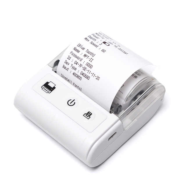 58mm Bluetooth Android Sdk Thermal Mini Pocket Portable Wireless Bt Recipet Printer