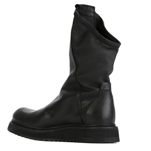 Botas para Hombre, de Invierno y Verano, Estilo Británico, de Caña Alta, a la Moda, Estilo Coreano, Retro, Casuales, de Cuero con Forro de Piel, a Media Pantorrilla - Product Image 3