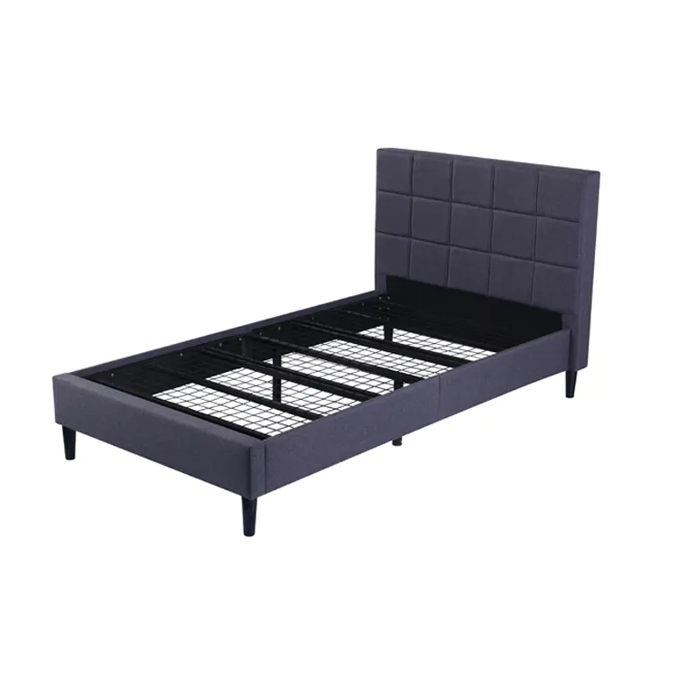 आधुनिक कस्टम डिजाइन लकड़ी बिस्तर फ्रेम सरल डबल लौह धातु बिस्तर फ्रेम गैस लिफ्ट तुर्क भंडारण बिस्तर पर इस्तेमाल किया