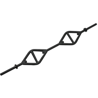 Barre de Triceps pour l'haltérophilie T Grip Barbell Multi Grip Barbell Barre américaine 4 Positions pour angle neutre