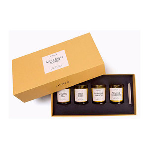 Custom Printed Handmade Rigid Paper Cardboard Closure Gift Boxes Luxury Citta Scented Candles Packaging Gift Boxes For Candles