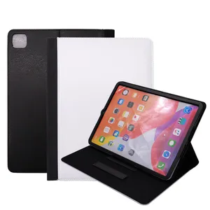 Wholesale Sublimation Blanks Pu Leather Pouch Case Book Cover Tablet Compatible with apple i-pad Air/air2