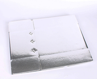 Boîte isotherme en mousse à double film d'aluminium, anti-humidité, gaufrée, personnalisable, en matériaux recyclés, épaisseur 5 mm pour